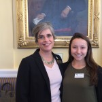 Falmouth resident visits State House as NRCM intern