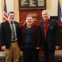 Sen. Dill with Rep. Tipping-Spitz and Shanna Goodall 2.11.16