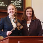 Saco Student Serves as Page in the Maine Senate