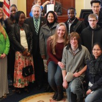 Sen. Gerzofsky with Merrymeeting adult education class 3.3.16