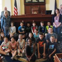 Sen. Diamond with Windham Middle School 5.19.16