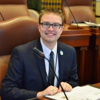 Sen. Justin Chenette, D-Saco. 