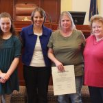 Debra MacInnes of Pittston honored with Legislative Sentiment