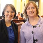 Sen. Bellows welcomes Hallowell Pastor to Maine Senate to give prayer