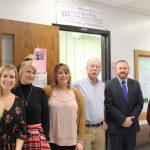 Senator Libby tours Lewiston High School school-based health center