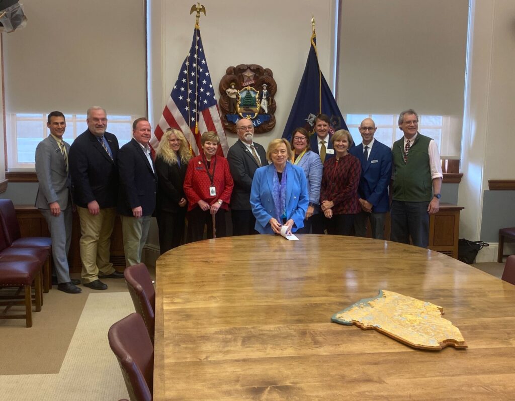 Sen. Pierce celebrates signing of bill to authorize Research and Development Bond