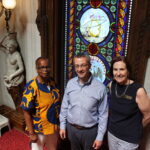 Sen. Duson tours Portland’s historic Victoria Mansion