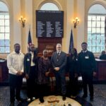 Leader Duson, Sen. Nangle host Portland, Westbrook students as Honorary Pages at State House