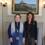 Sen. Brenner honors Gorham Student of the Year Awardee