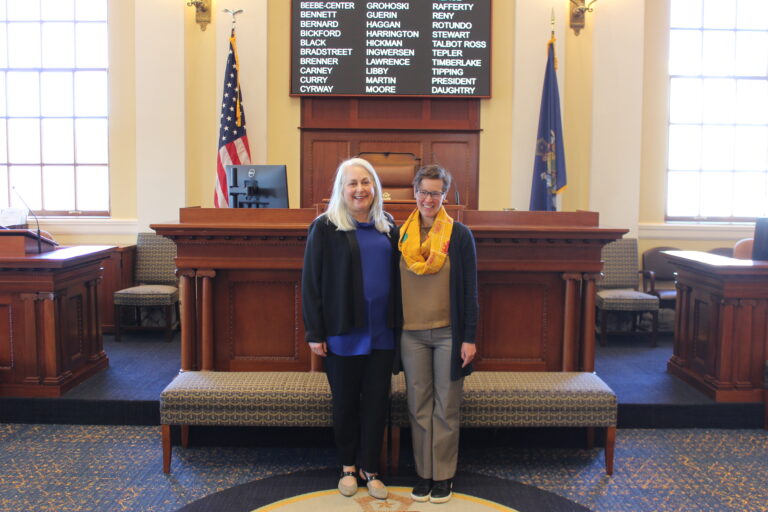 Sen. Tepler welcomes Rabbi Lisa Vinikoor from Beth Israel Congregation ...