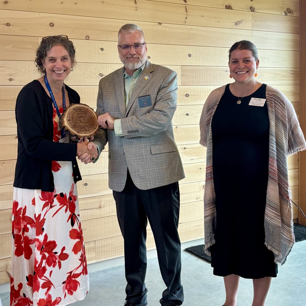 Sen. Tim Nangle receives Maine Audubon Wildlife Champion Award